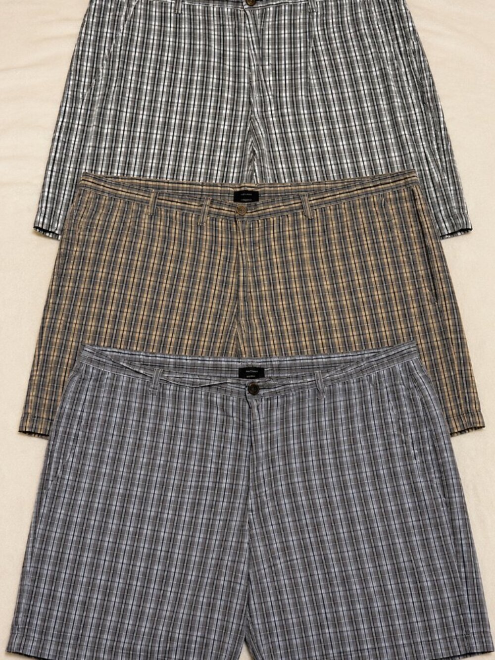 Alfani Plaid Shorts Bundle Size 40 Lot of 3